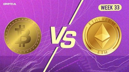 💥 BITCOIN krijgt klap en ETHEREUM groeit! | Crypto Weekly – week 33 (2025)