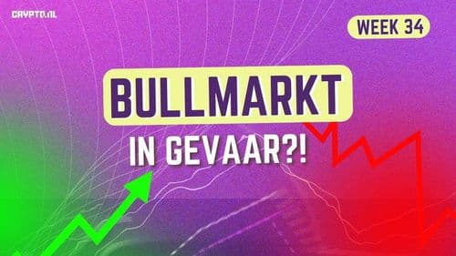 BULLMARKT of KEERPUNT? | Crypto Weekly week 34
